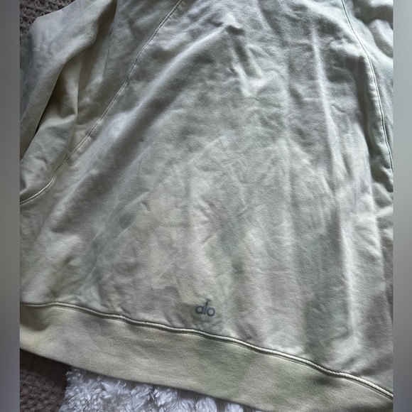 ALO hoodie butter yellow/green tie dye - Picture 2 of 2